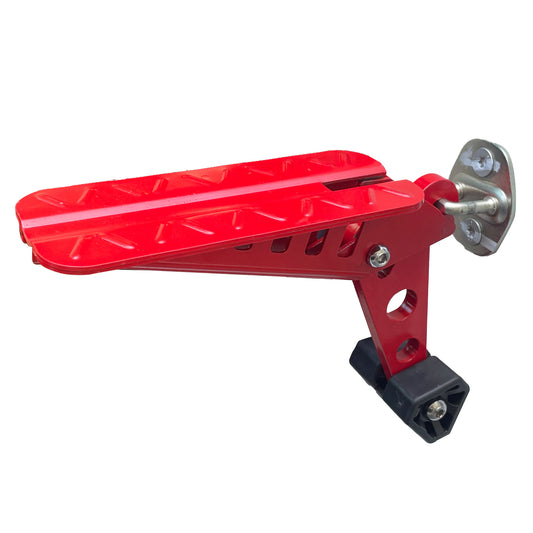 Red The 2nd Increased Stand Area Door Step Stand Pedal Easy Get to Roof Hold on Door Latch Foldable Roof Door Setp for Most SUV Trunk