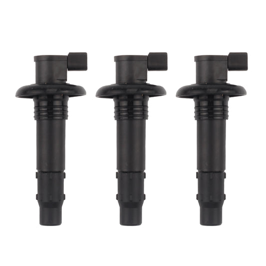 Dasbecan 420664020 296000307 Ignition Coil Pack Compatible with Sea-Doo 4-Tec RXP GTX RXT GTR 130 155 185 215 255 260 Black 3pcs - Dasbecan