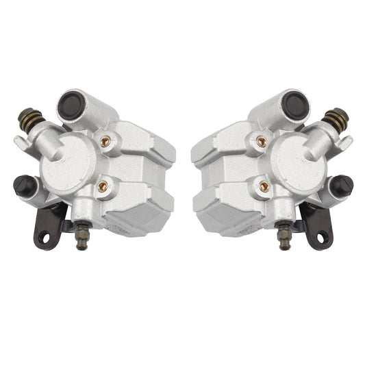 2 Pack Front Left Right Brake Calipers - Yamaha 350 Grizzly Suzuki Ozark -- LT-F250 59300-38F30-999 59100-38F30-999 - Dasbecan