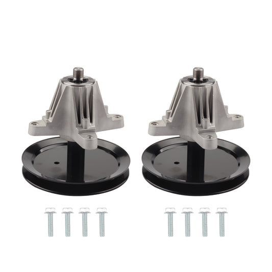 Set of 2 Spindle Assembly - MTD LT2000 Cub Cadet LTX1045 Rover Troy-Bilt - 618-04636 618-04636A 618-04865A 918-04865A - Dasbecan