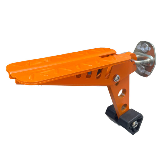 Orange The 2nd Increased Stand Area Door Step Stand Pedal Easy Get to Roof Hold on Door Latch Foldable Roof Door Setp for Most SUV Trunk