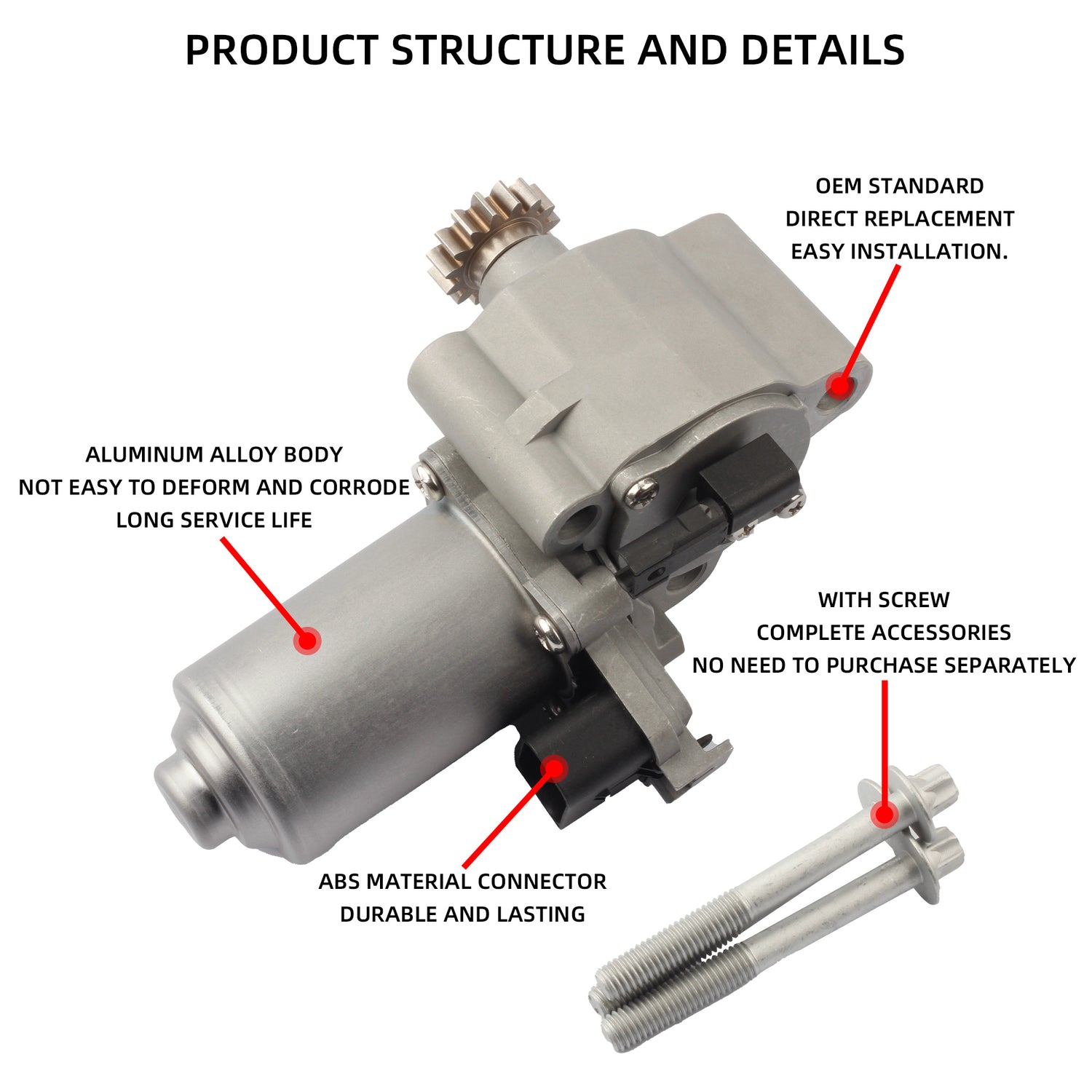 2006-2013 BMW E60 E90 xDrive ATC300 Transfer Case Motor Actuator 27107