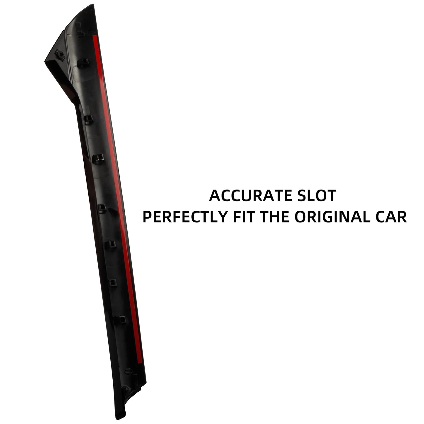 2011-2019 Ford Explorer Front Windshield Outer Pillar Trim Molding BB5Z7803144AA BB5Z7803137AB - Dasbecan