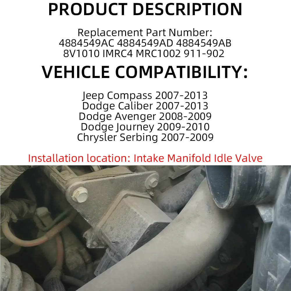 Jeep Compass Patriot 07-13 Dodge Journey 09 10 Caliber 07-12