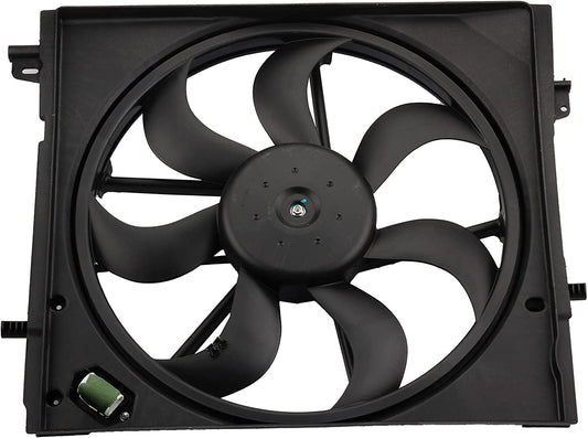 2017-2019 Nissan Rogue Sport 2.0L Radiator Cooling Fan Assembly 214816MA0A - Dasbecan