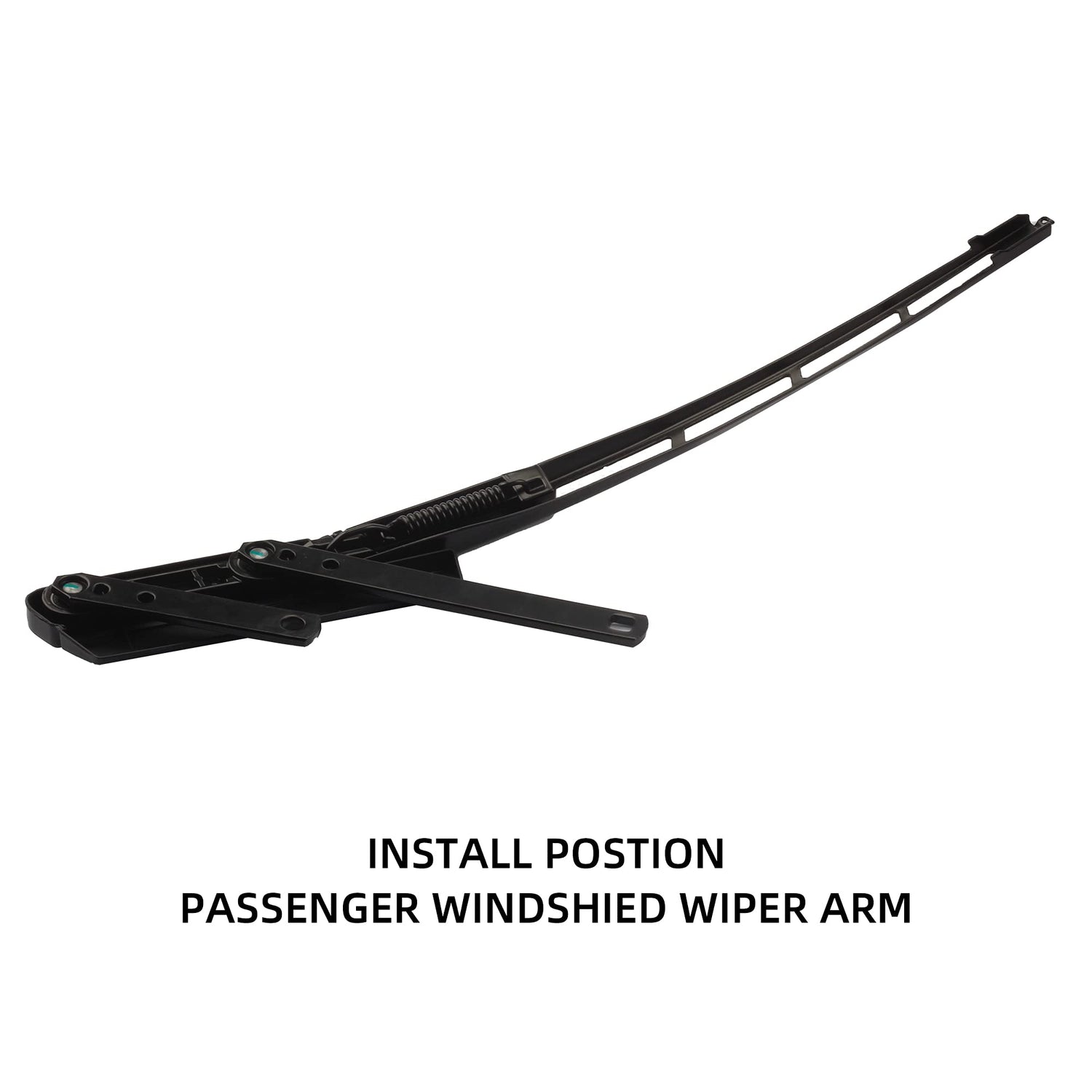 2007-2016 Audi Q7 Front Right Passenger Side Windshield Wiper Arm Replacement-4L1955408B - Dasbecan