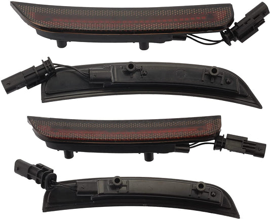 2015-2020 Dodge Charger Smoked LED Side Marker Lights - 68214405AA 68214404AA - Dasbecan