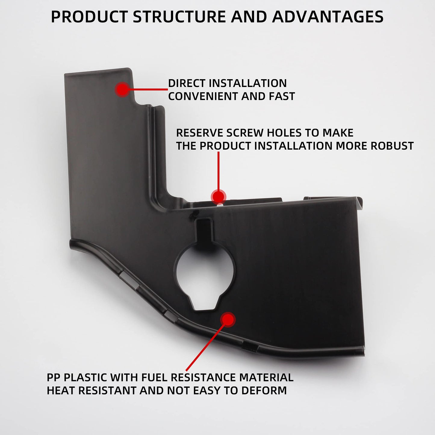 2015-2021 Dodge Charger Engine Bay Side Panel Cover - Dasbecan