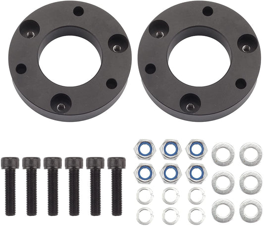 Dasbecan 2 Front Leveling Lift Kit Strut Spacers Compatible with 2004-2020 Nissan Titan Armada 2WD 4WD 2004-2010 Infiniti QX56
