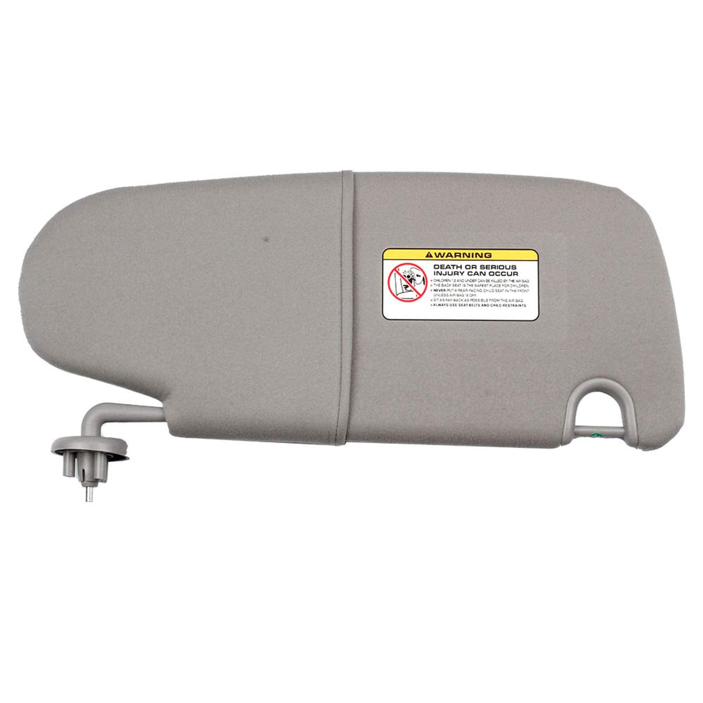 2002-2006 Dodge Ram 1500 2500 3500 Gray Left Driver Side Car Sun Visor - 1CT11TL2AA - Dasbecan