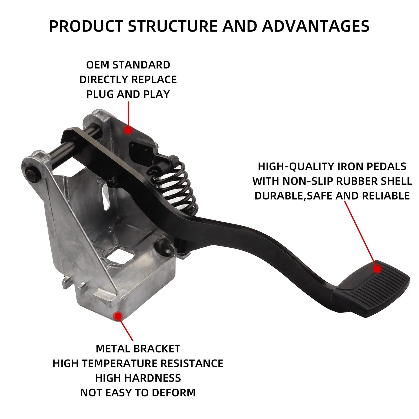 2000-2003 Ford Super Duty F250 F350 F450 F550 Clutch Pedal Assembly YC3Z7B633BA - Dasbecan