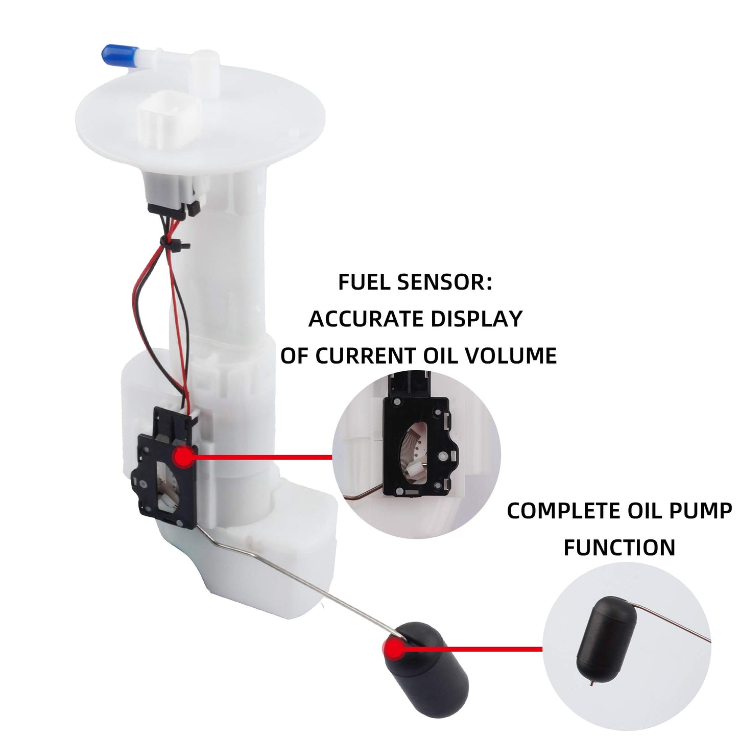 Fuel Pump Module Assembly Kawasaki Mule 4000 Mule 4010 EFI 2009-2020 - 49040-0719 - Dasbecan