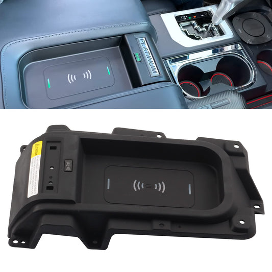 2014-2021 Toyota Tundra Center Console Armrest Wireless Charging-00016-34506 - Dasbecan