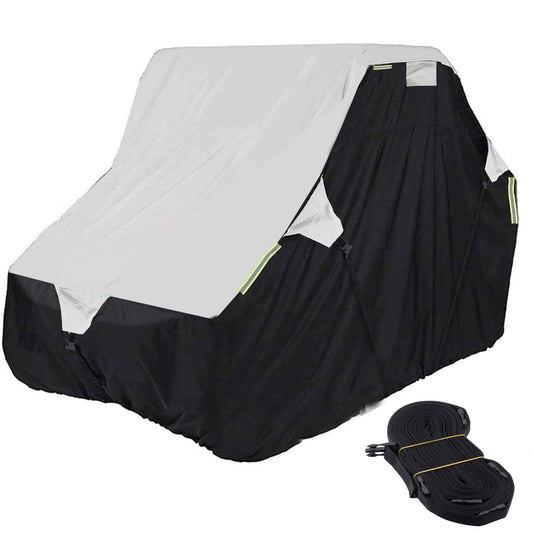 Polaris Yamaha Can-Am Honda Kawasaki Small Size UTV Cover 420D Waterproof Oxford Fabric with Storage Bag - Dasbecan