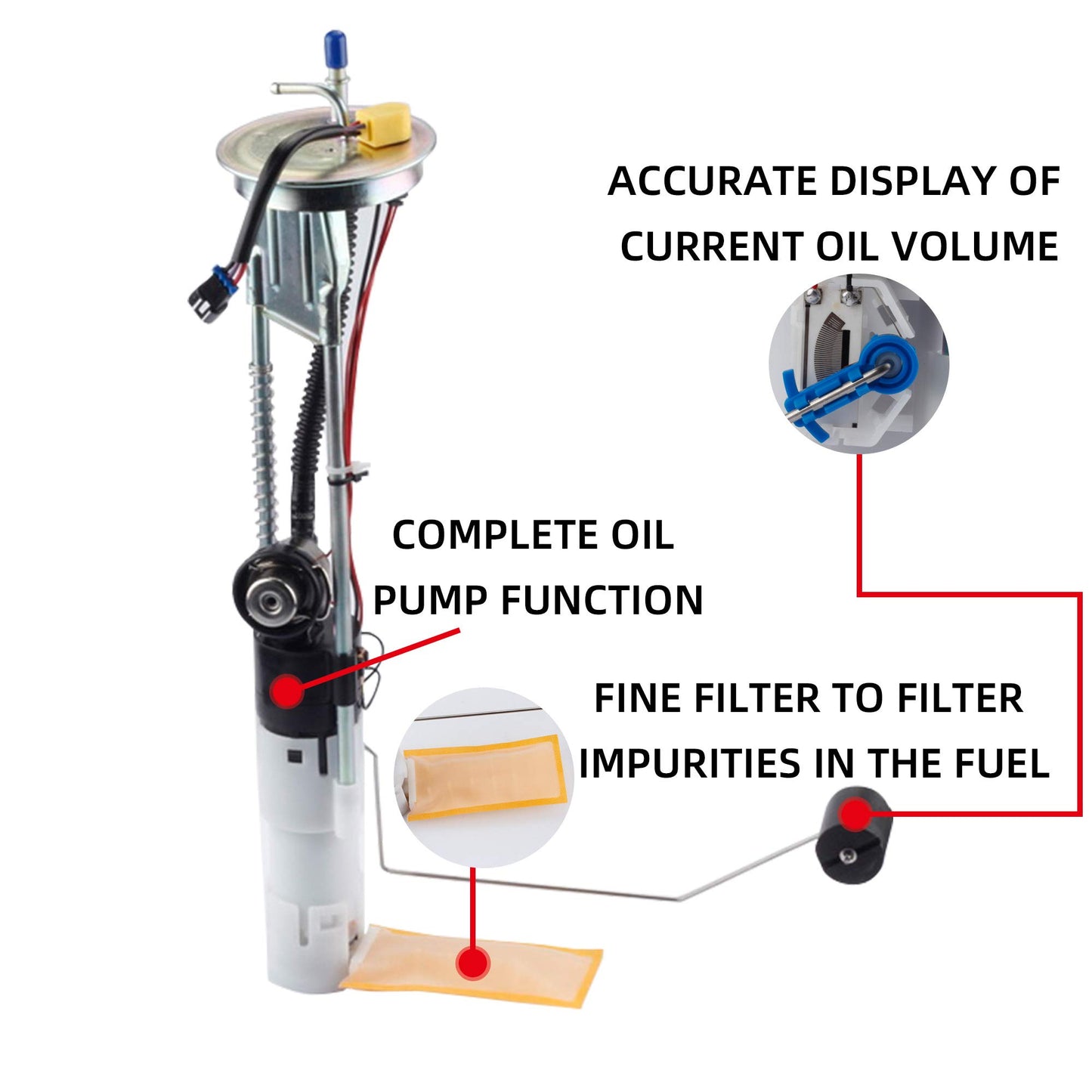 Polaris Ranger 500 2006-2013 Ranger 700 2008 2009 Ranger 800 2010 Electric Fuel Pump Assembly - 2204306 - Dasbecan