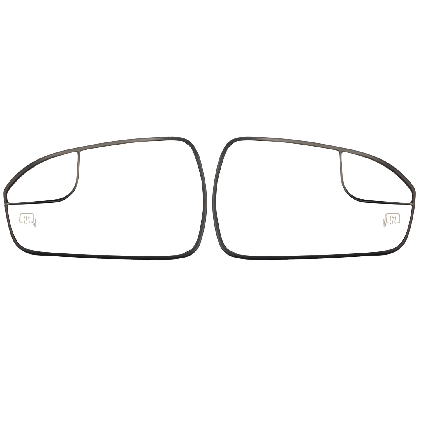 2013-2020 Ford Fusion Car Door Mirrors Blind Spot Mirror Power Heated Mirror Glass - DS7Z17K707F DS7Z17K707B - Dasbecan