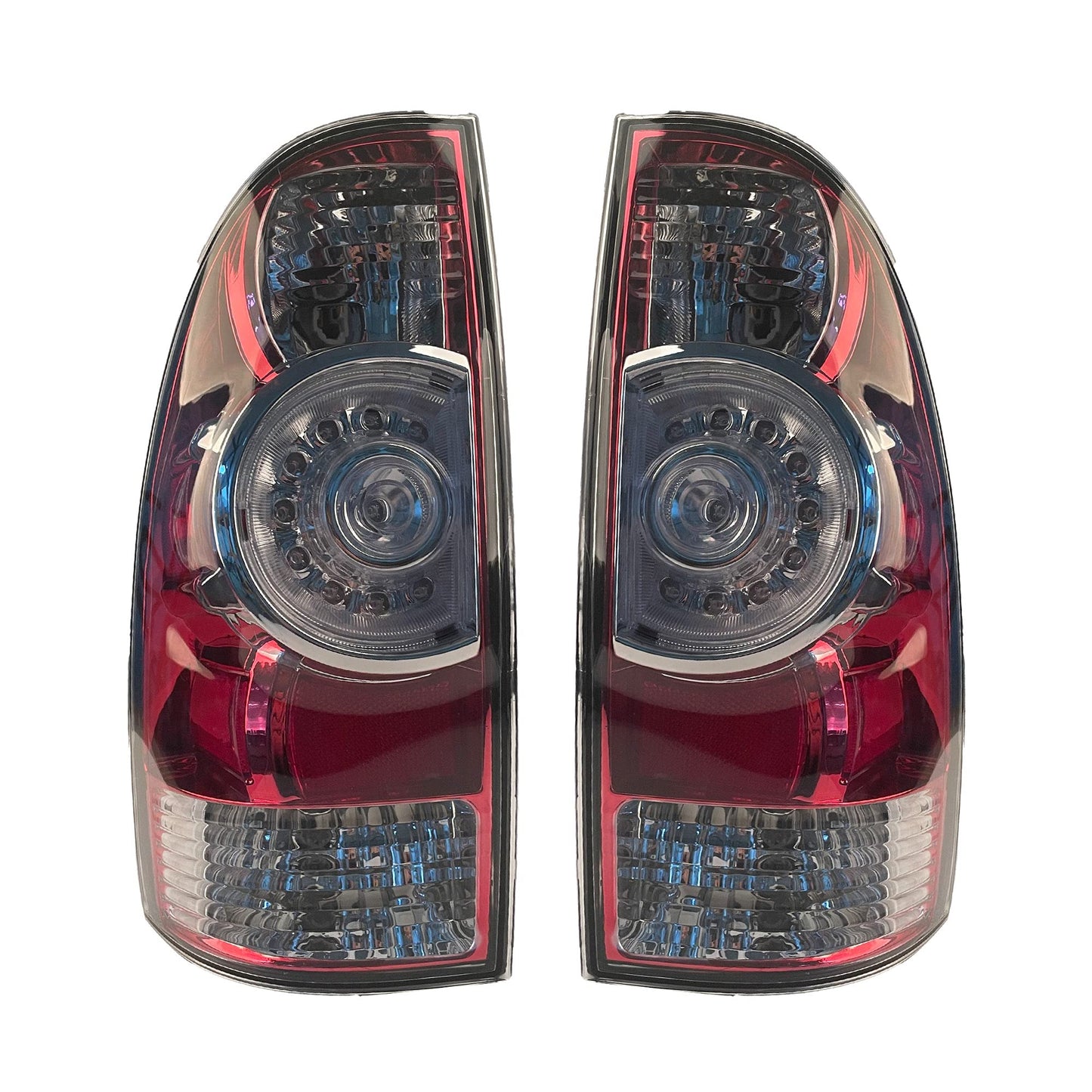 2009-2015 Toyota Tacoma One Pair Left & Right side Tail Light Assembly LED Type 8155004160 8156004160 - Dasbecan