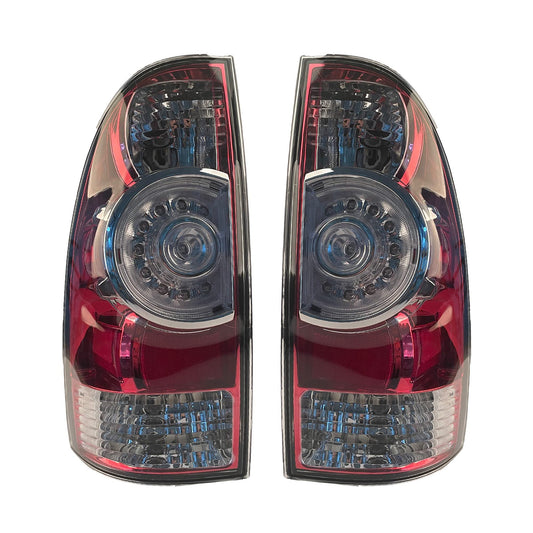2009-2015 Toyota Tacoma One Pair Left & Right side Tail Light Assembly LED Type 8155004160 8156004160 - Dasbecan