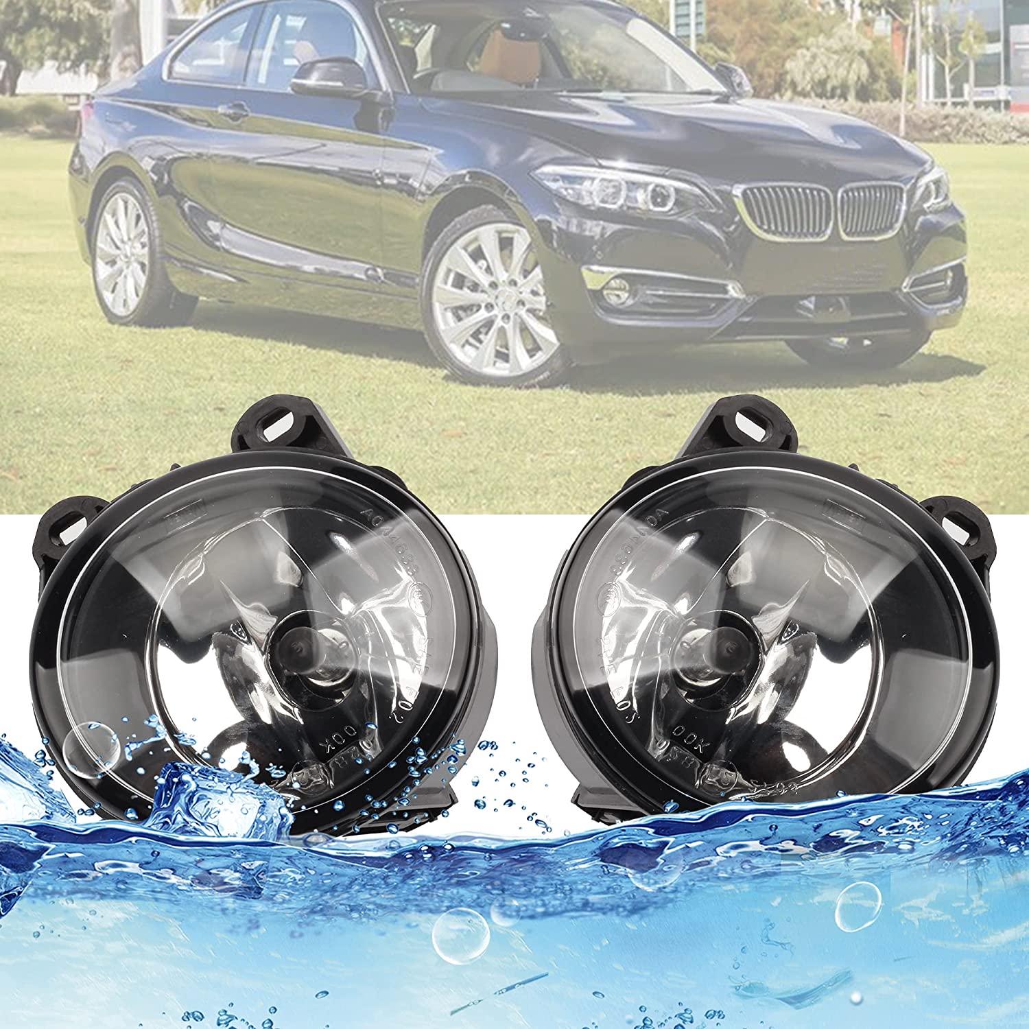 2007-2020 BMW 2 Series F22 F23 BMW 3 Series E92 E93 Left and Right Side Fog lights Lamps 63177839865 63177839866 - Dasbecan