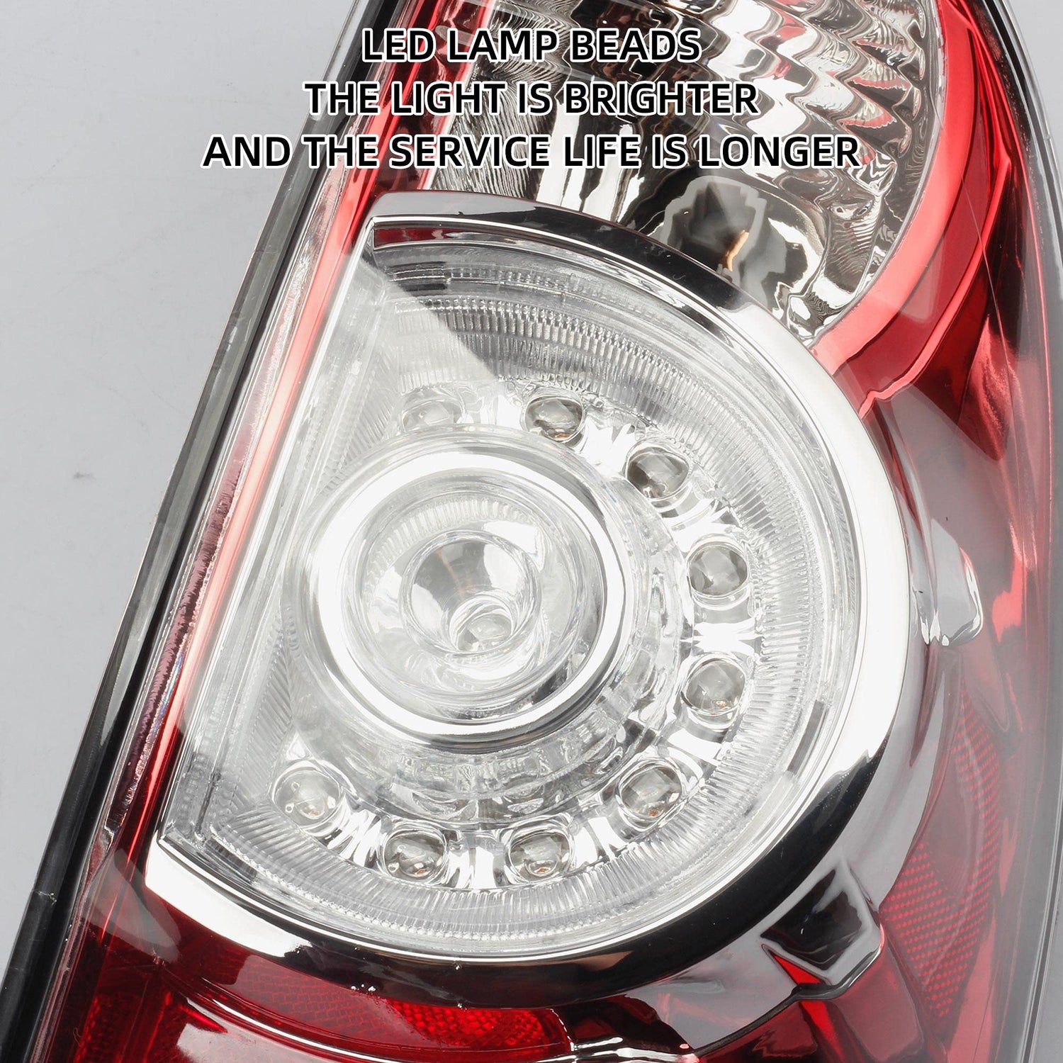 2009-2015 Toyota Tacoma One Pair Left & Right side Tail Light Assembly LED Type 8155004160 8156004160 - Dasbecan